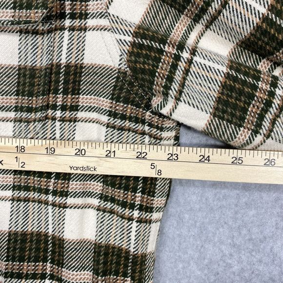 Orvis Shacket Men’s Size Large Pinestreet Plaid Pockets Thick Button Up Outdoors - Picture 5 of 15